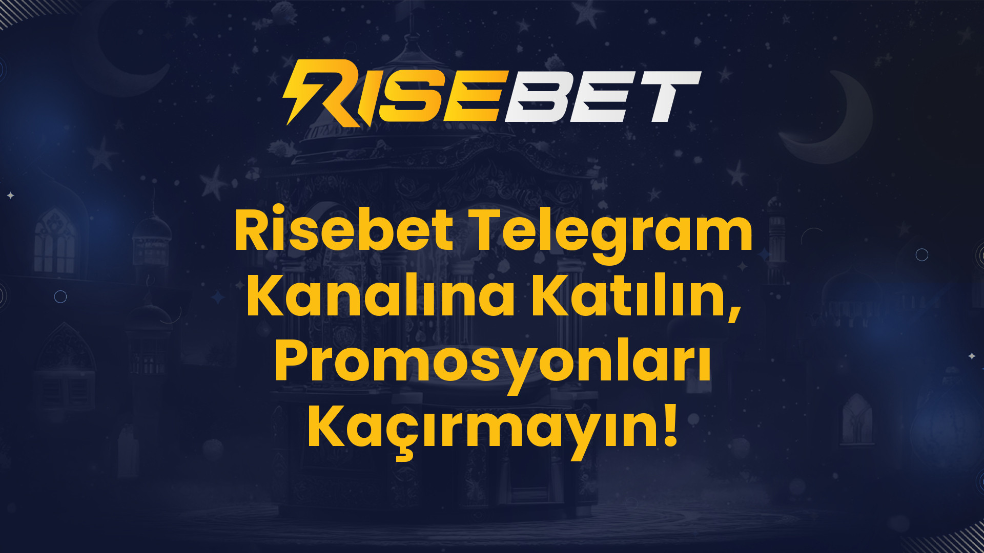 Risebet Telegram Kanalına Katılın, Promosyonları Kaçırmayın!